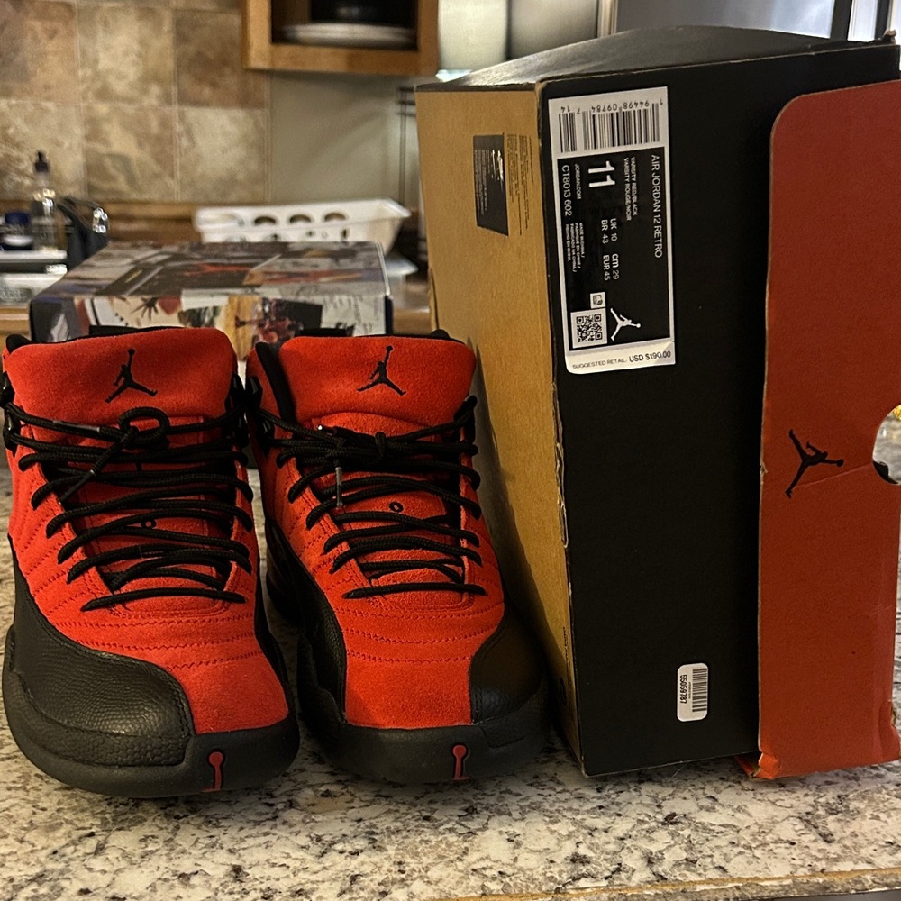 Air Jordan 12 Retro Reverse Flu Game